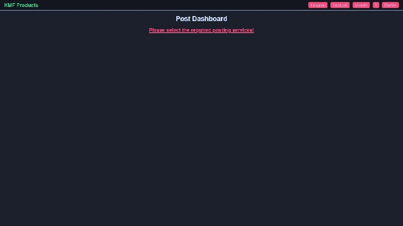 Privacy-Focused Social Media Integration Platform